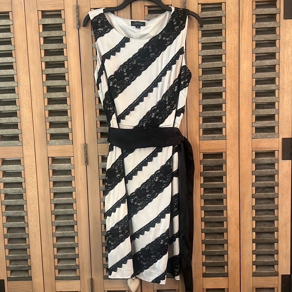 Size 10 party dress with a sash